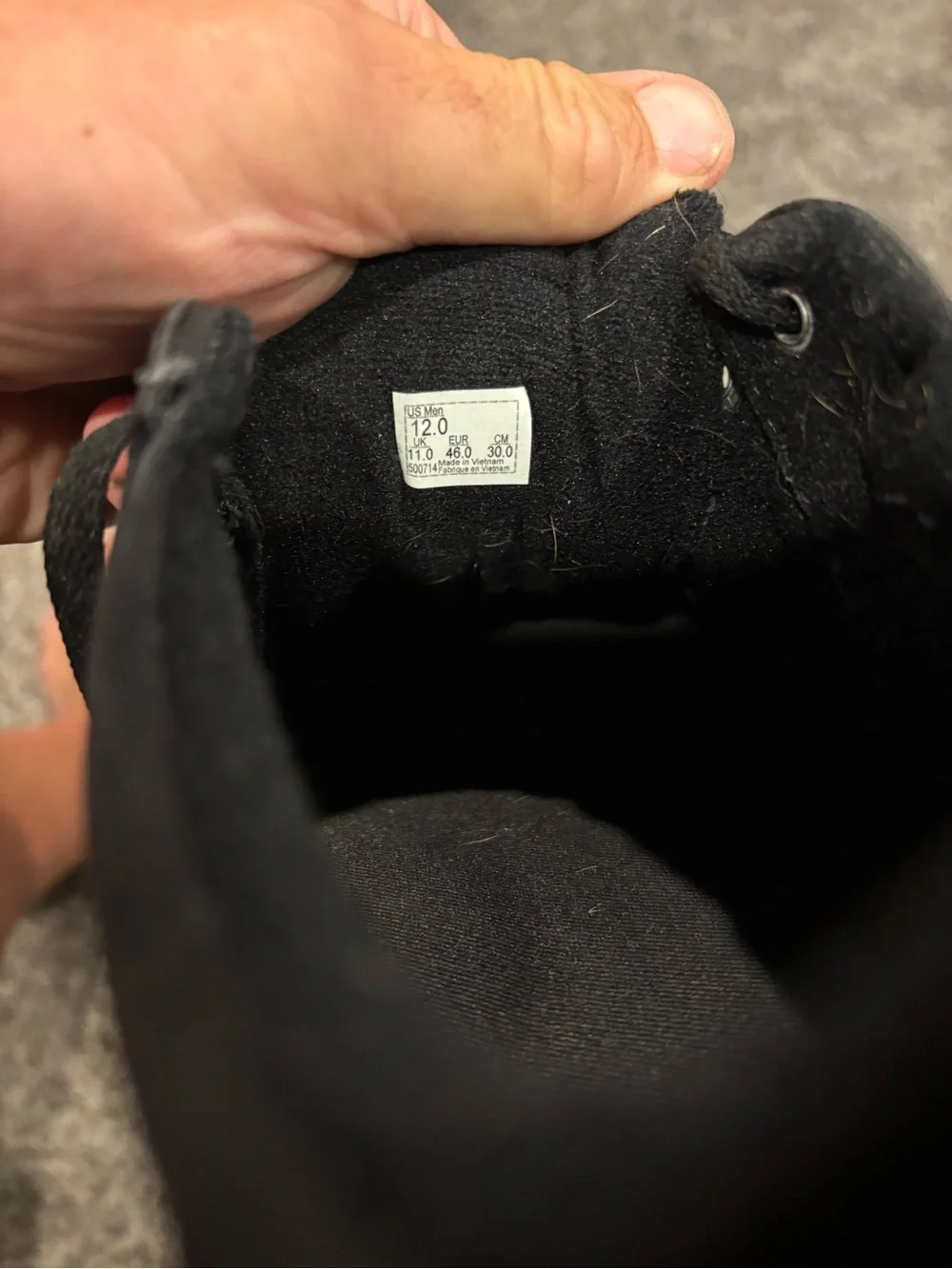 Vans size 12